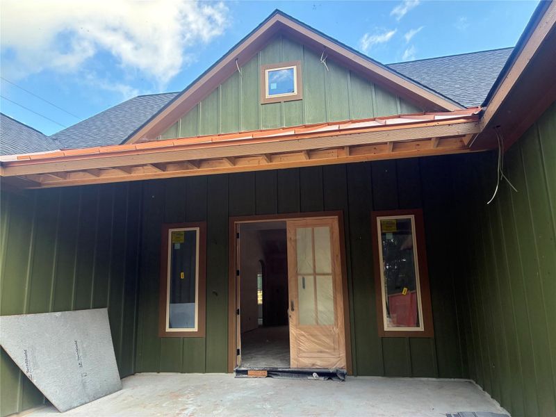 In-progress construction of a new home in , Plantersville, TX (Image 5).