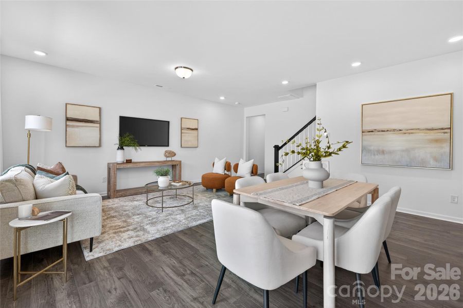 Furnished interior view inside a new home in Shay Crossing, Salisbury (Image 18).