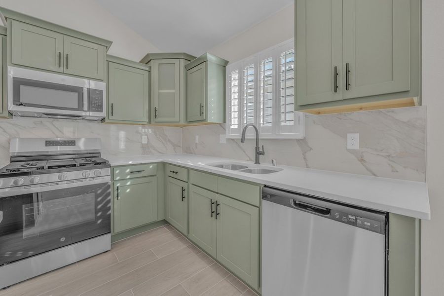 Representative furnished interior of a home built from the The Monica – 2012SSC by Saratoga Homes in Paseo Del Este, El Paso (Image 12).