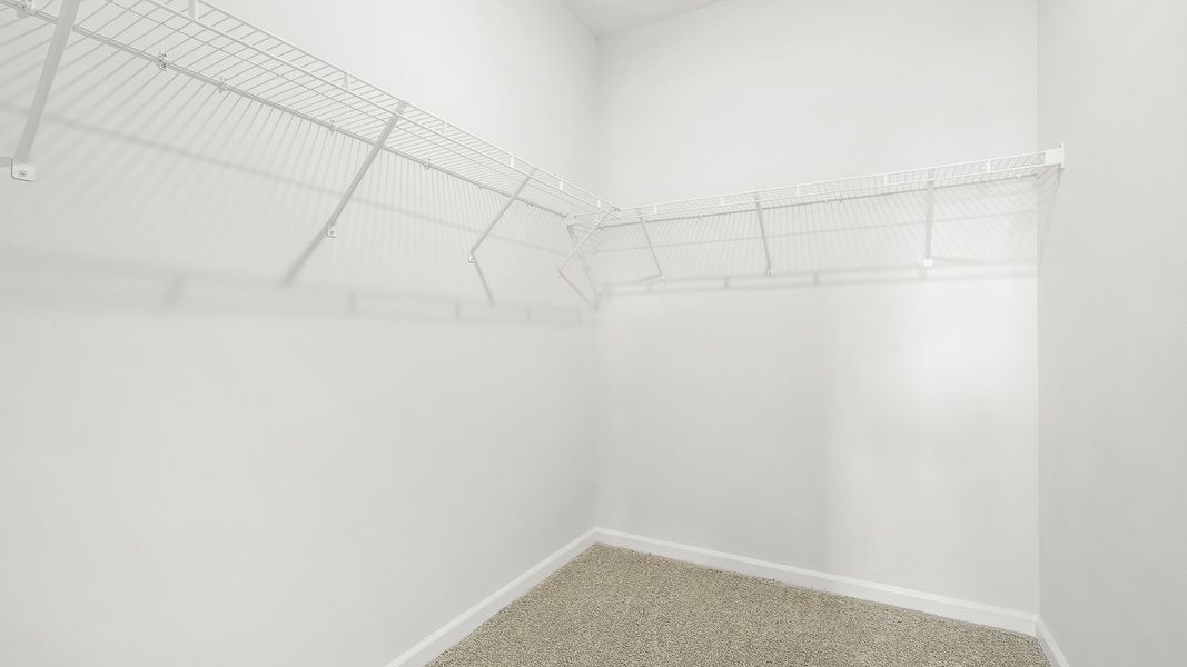 Representative unfurnished interior of a home built from the WINSTON by D.R. Horton in The Preserve at Kinsley, Jamestown (Image 14).