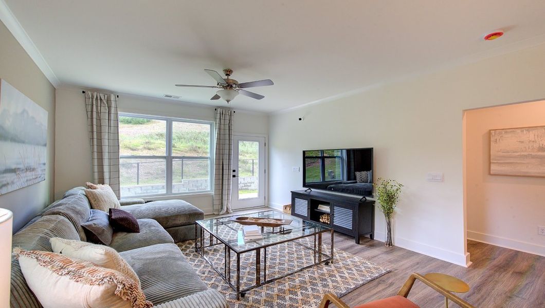 Furnished interior view inside a new home in Pleasant Grove, Weaverville (Image 13).