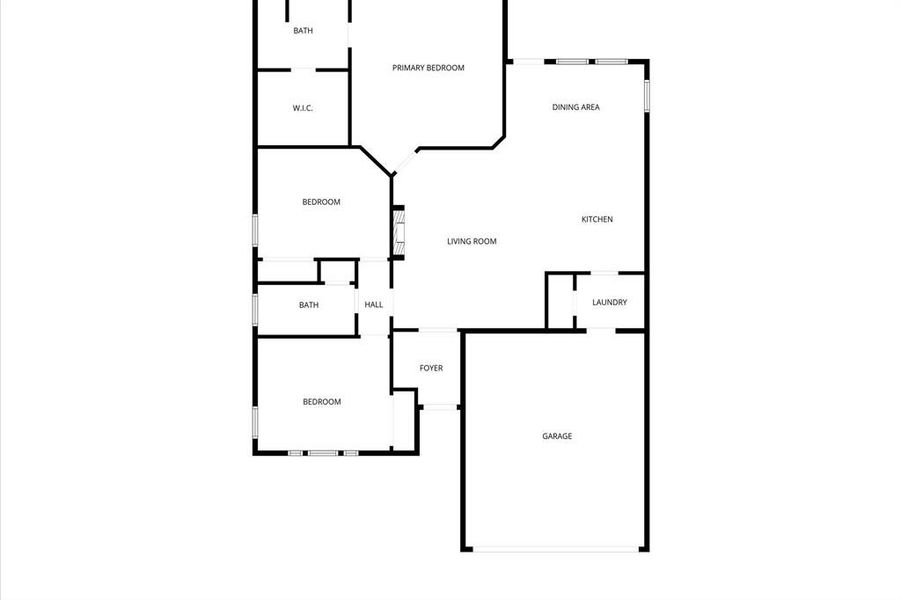 2D floor plan layout of this home in , Hillsboro, TX (Image 5). 2D floor plan layout of this home in , Hillsboro, TX (Image 5).