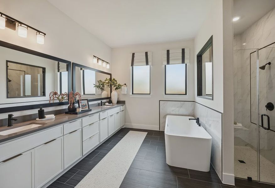 Plan 5058 Primary Bath - Staged - 14 of 27 Plan 5058 Primary Bath - Staged - 14 of 27