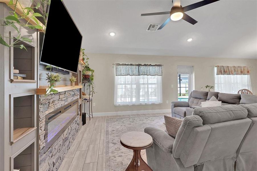 Furnished interior view inside a new home in , North Port (Image 6).