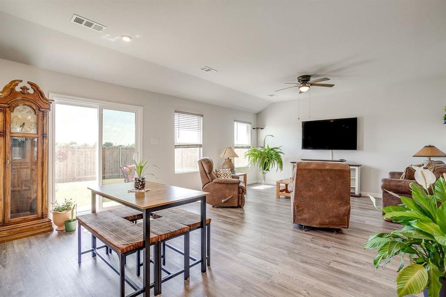 Lots of natural light!