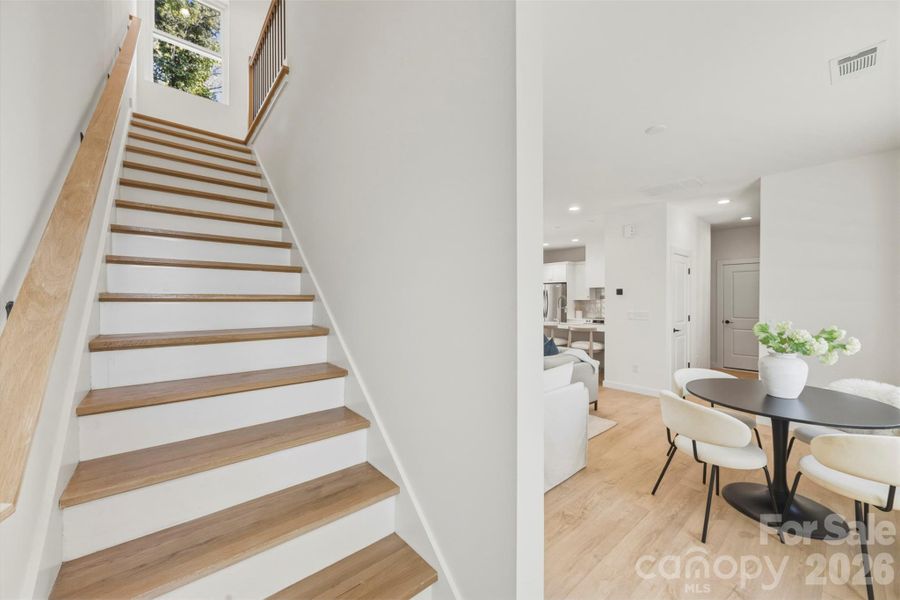 Furnished interior view inside a new home in , Charlotte (Image 14).