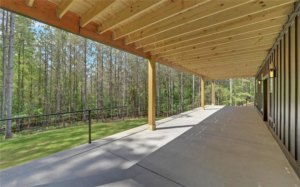 Exterior details and patio area of a home in , Dahlonega (Image 21). Exterior details and patio area of a home in , Dahlonega (Image 21).