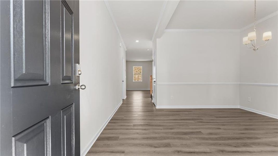 Spacious, unfurnished interior of a new home in The Reserve at Willow Oaks, Canton (Image 7).