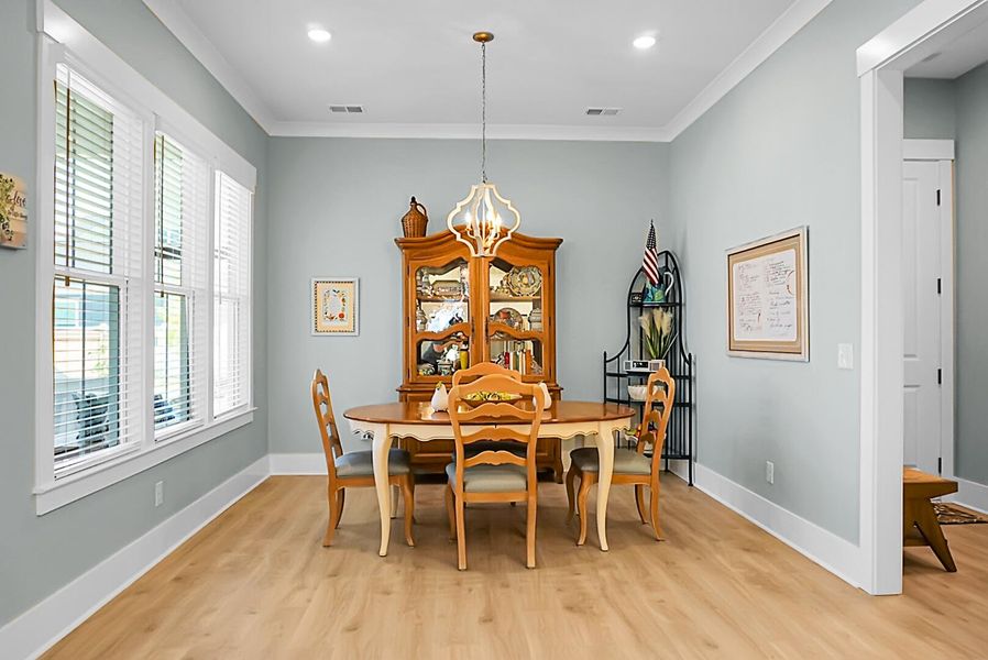 Furnished interior view inside a new home in , Summerville (Image 4).
