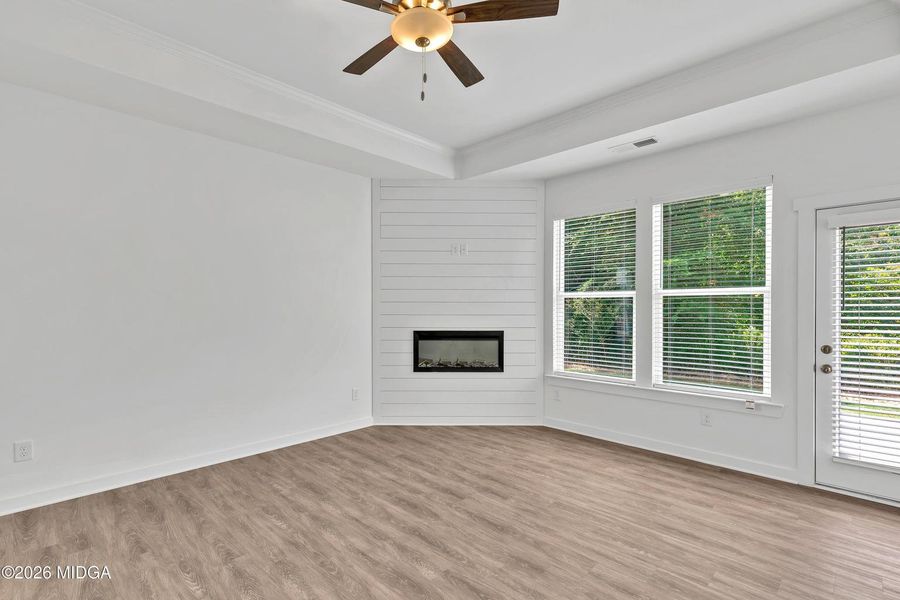 Spacious, unfurnished interior of a new home in Langston Place, Perry (Image 14). Spacious, unfurnished interior of a new home in Langston Place, Perry (Image 14).