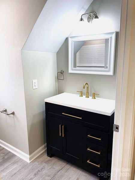 VANITY IN UPSTAIRS BATHROOM