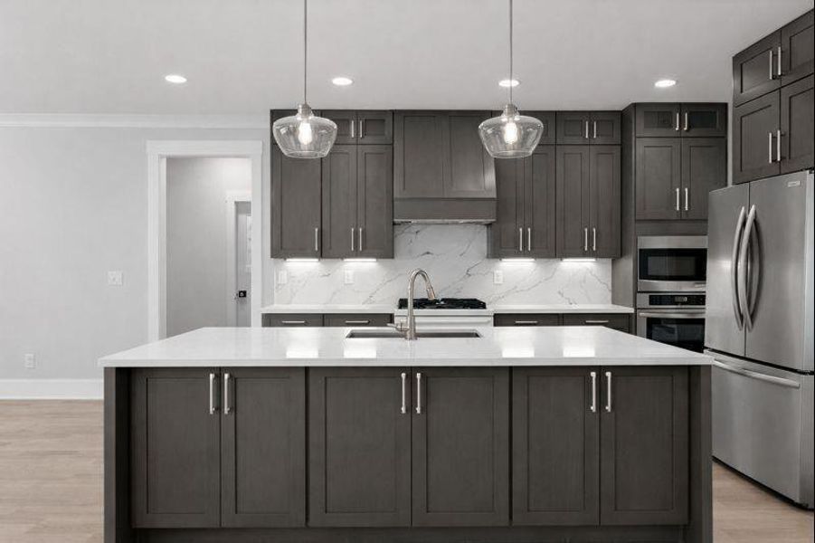 Furnished interior view inside a new home in , Gainesville (Image 7). Furnished interior view inside a new home in , Gainesville (Image 7).