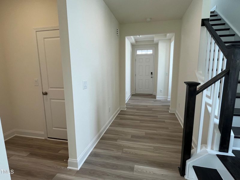 Foyer leading into Family Room