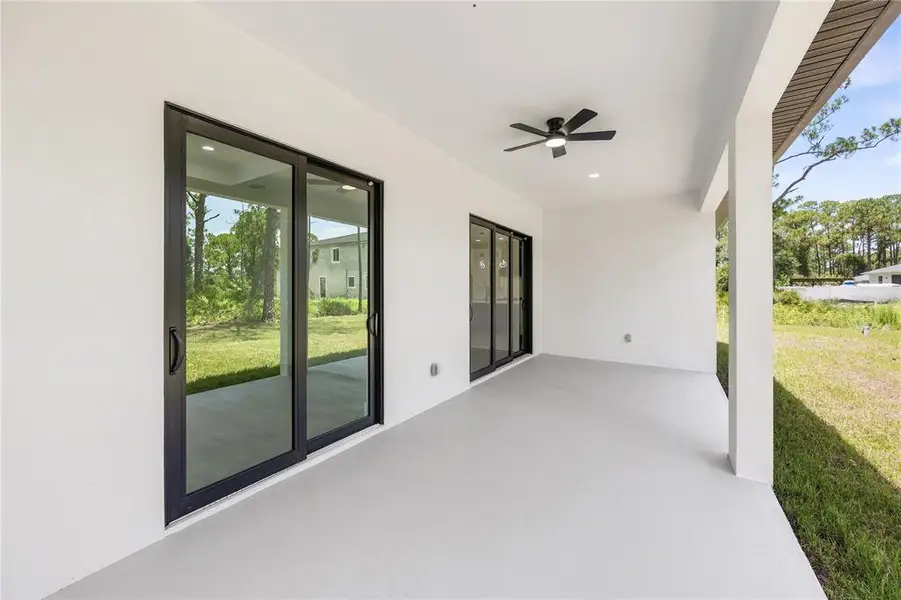 Exterior details and patio area of a home in , North Port (Image 3). Exterior details and patio area of a home in , North Port (Image 3).