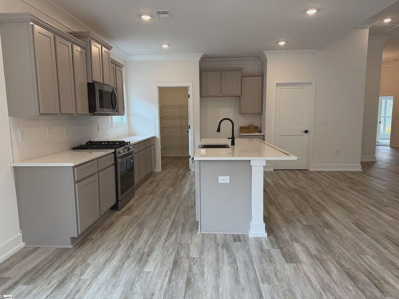 Furnished interior view inside a new home in Hidden Lake Estates, Greenville (Image 4).