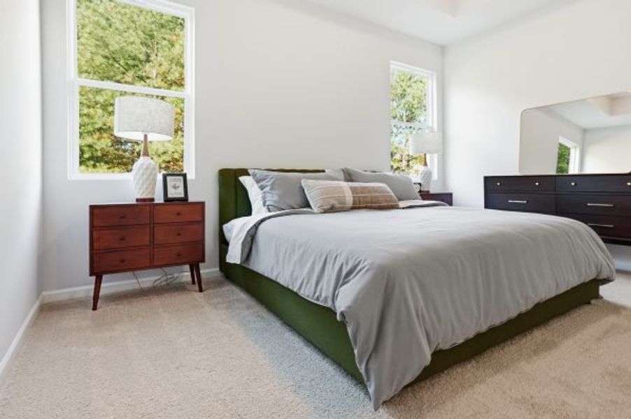 Representative furnished interior of a home built from the Orchard by Piedmont Residential in Villages at Cedar Hill, Dallas (Image 45).
