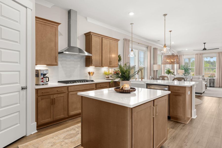 Furnished interior view inside a new home in Midtown at Nexton, Summerville (Image 30).