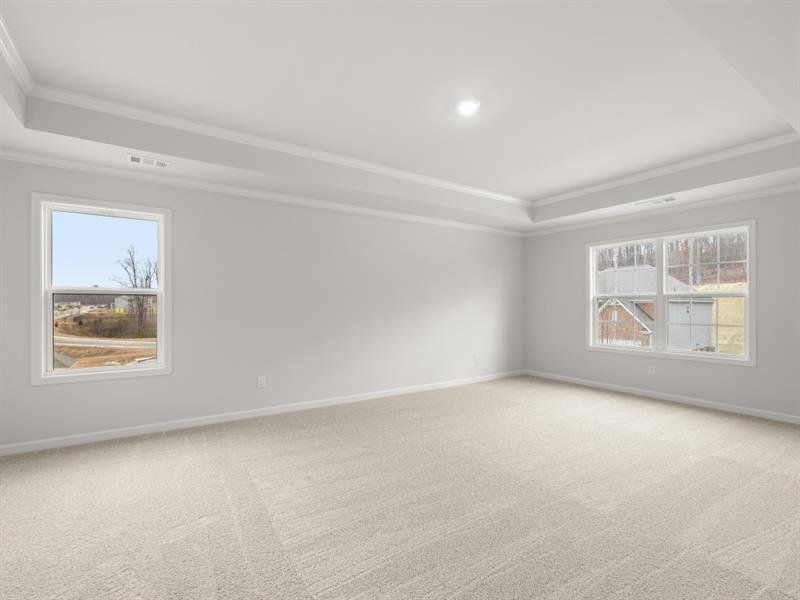 Spacious, unfurnished interior of a new home in Butner Estates, South Fulton (Image 17).