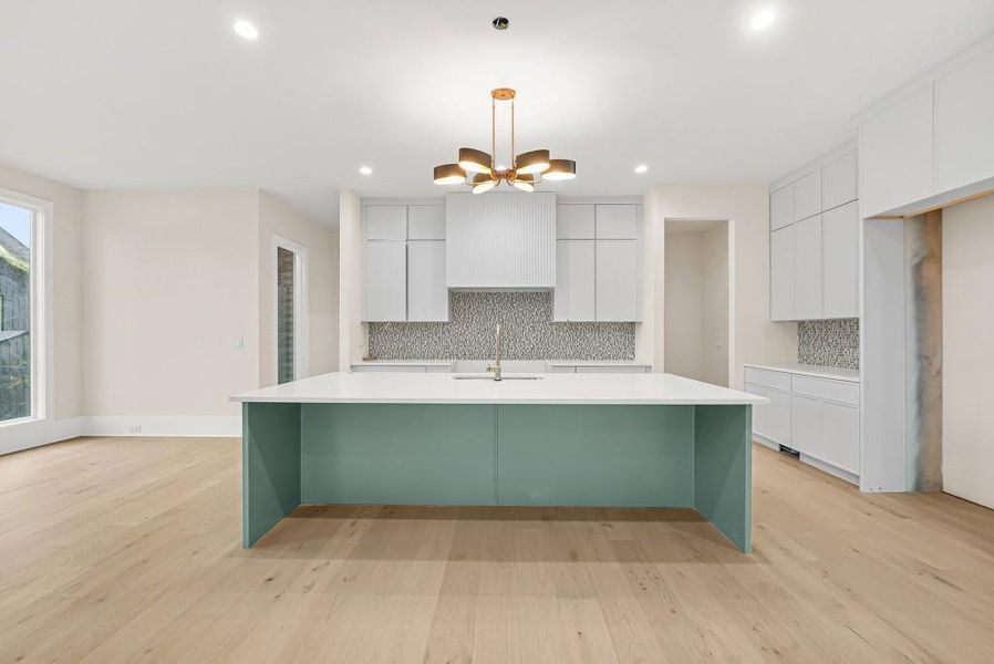 Furnished interior view inside a new home in , Atlanta (Image 5).