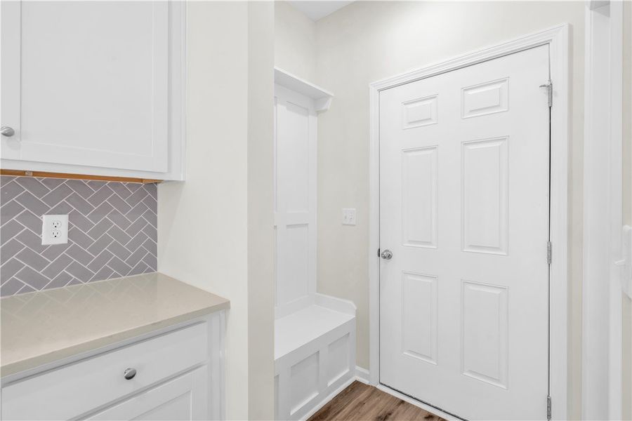 Furnished interior view inside a new home in Brownstone Park, Easley (Image 7).