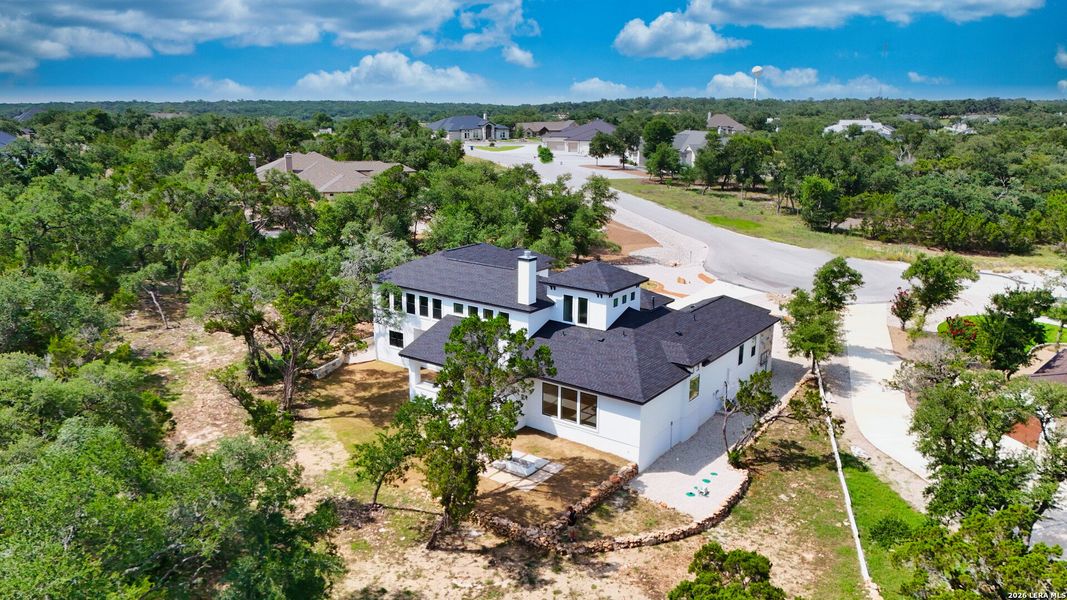 Front exterior of a new home in , New Braunfels, TX, highlighting curb appeal (Image 36).