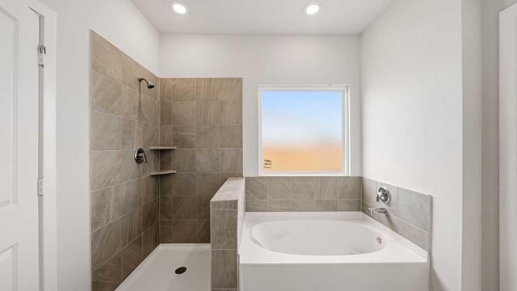 Furnished interior view inside a new home in Sunterra Lakes, Brookshire (Image 9).