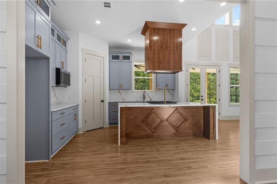 Furnished interior view inside a new home in , Powder Springs (Image 9).