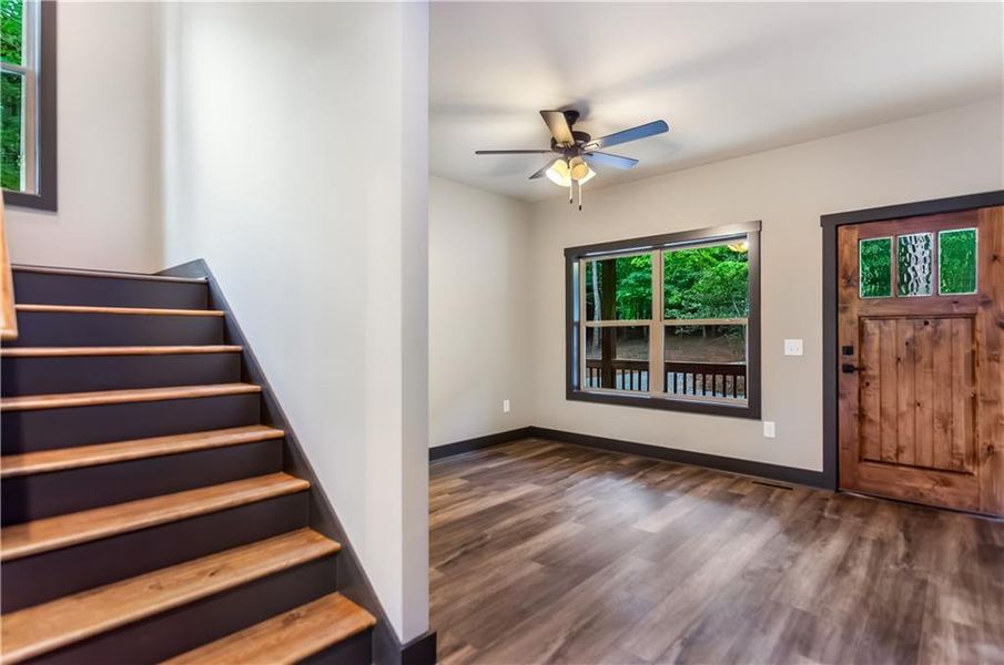 Spacious, unfurnished interior of a new home in , Ellijay (Image 19). Spacious, unfurnished interior of a new home in , Ellijay (Image 19).