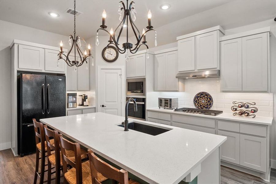 Furnished interior view inside a new home in , Waxahachie (Image 31).