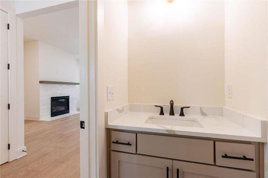 Furnished interior view inside a new home in , Cumming (Image 16).