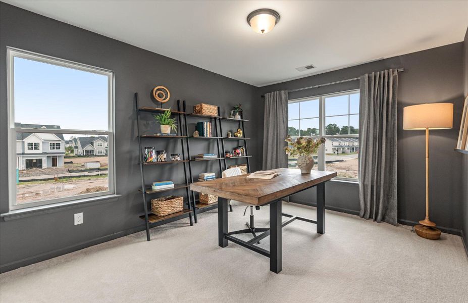 Furnished interior view inside a new home in The Landings at Montague, Goose Creek (Image 10).