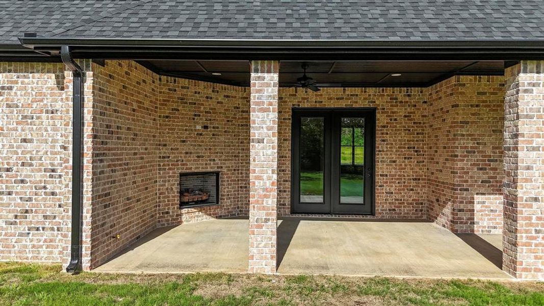 Front exterior of a new home in , Tyler, TX, highlighting curb appeal (Image 21). Front exterior of a new home in , Tyler, TX, highlighting curb appeal (Image 21).