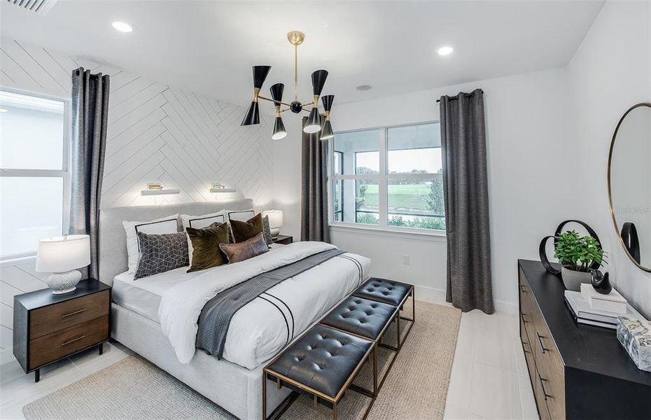 Furnished interior view inside a new home in BeachWalk by Manasota Key, Englewood (Image 13).