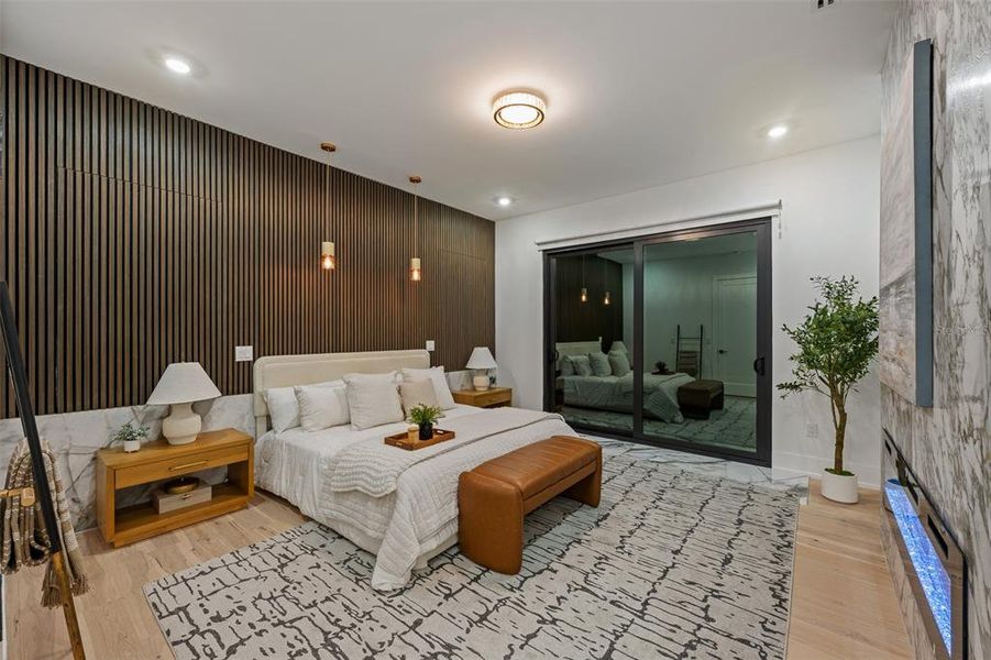 Furnished interior view inside a new home in , Tampa (Image 7).