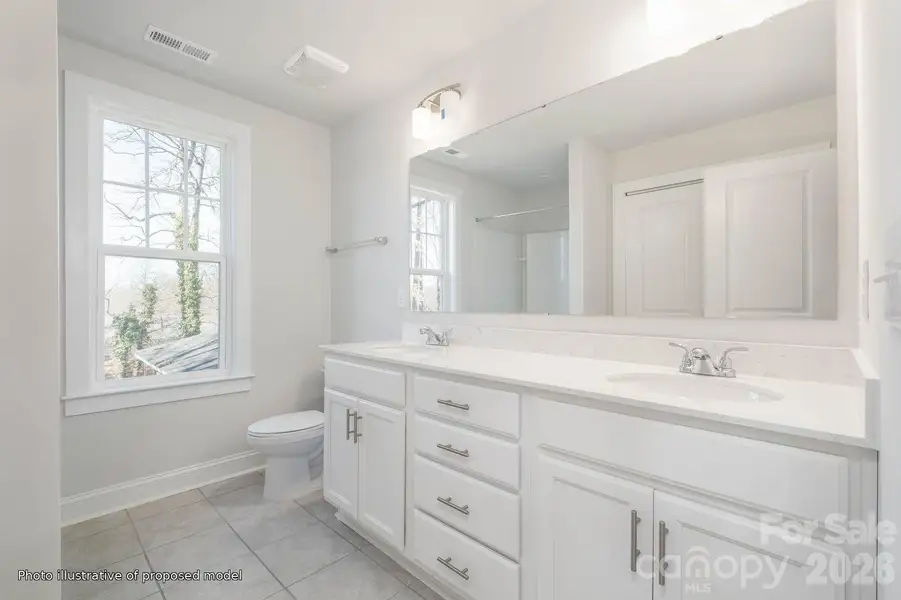 Furnished interior view inside a new home in , Charlotte (Image 4).