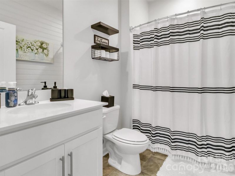 Furnished interior view inside a new home in , Waynesville (Image 18).