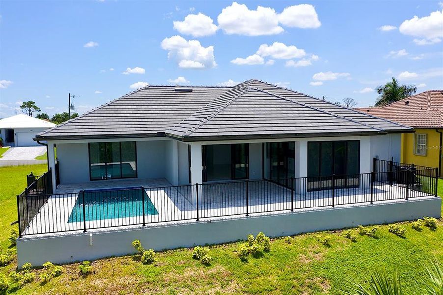 Exterior details and patio area of a home in , Punta Gorda (Image 32).