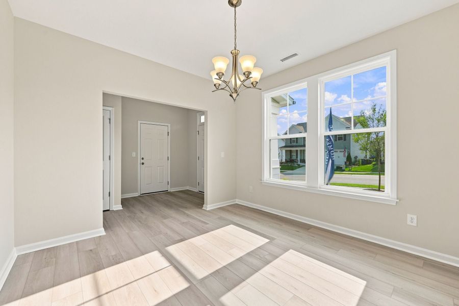 Spacious, unfurnished interior of a new home in Neill's Pointe, Angier (Image 23).