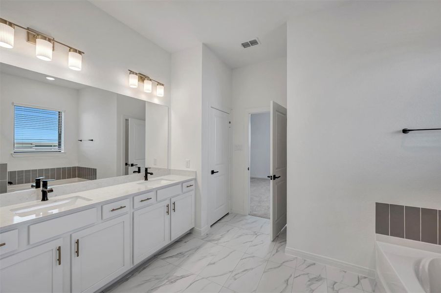 Furnished interior view inside a new home in Austin Point, Richmond (Image 22).