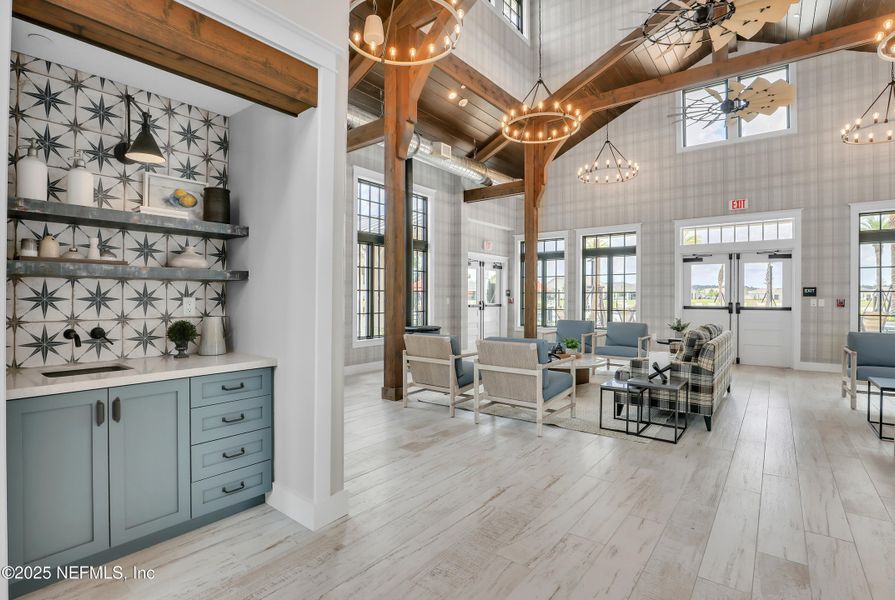 Furnished interior view inside a new home in , St. Augustine (Image 10).