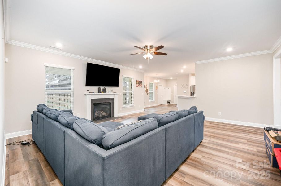 Furnished interior view inside a new home in , Statesville (Image 5).