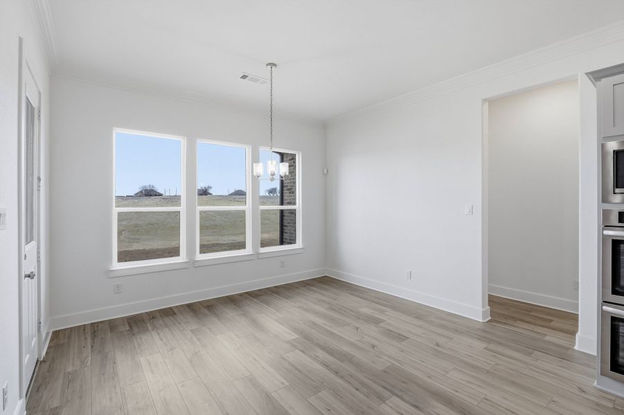 Spacious, unfurnished interior of a new home in Creekview Addition, Van Alstyne (Image 20). Spacious, unfurnished interior of a new home in Creekview Addition, Van Alstyne (Image 20).