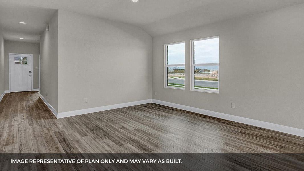 Spacious, unfurnished interior of a new home in Prairie Lakes, Buda (Image 11).