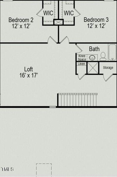 Caldwell Plan 2nd Floor