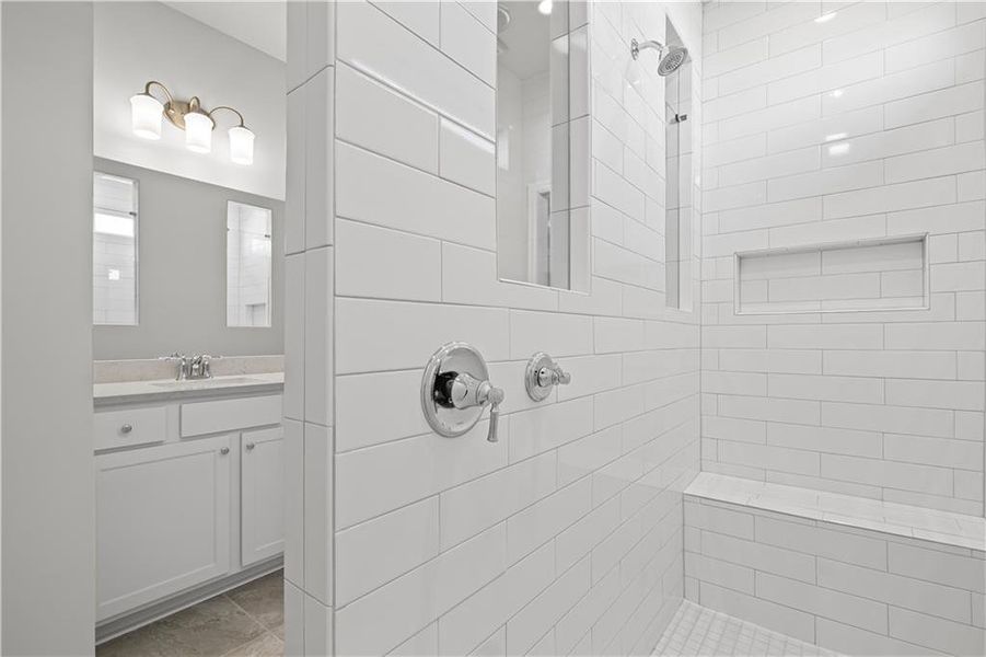 Close-up of interior finishes inside a home in Overland, Locust Grove (Image 13).