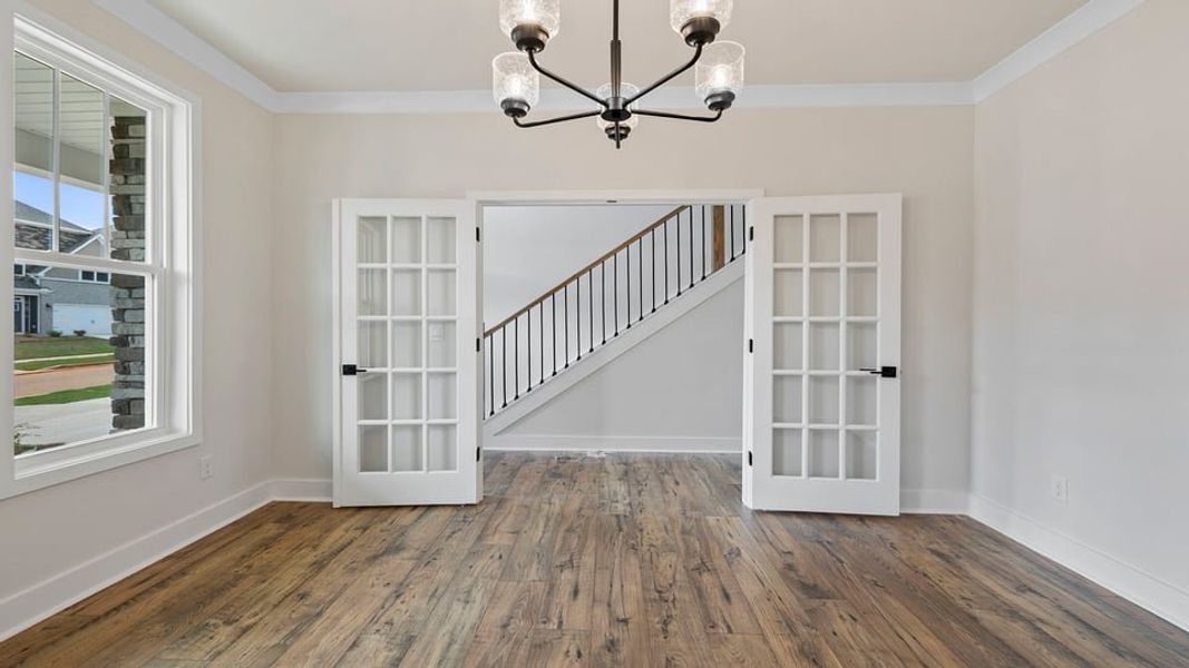 Representative unfurnished interior of a home built from the Fleetwood by D.R. Horton in Harrison Valley, Simpsonville (Image 17).