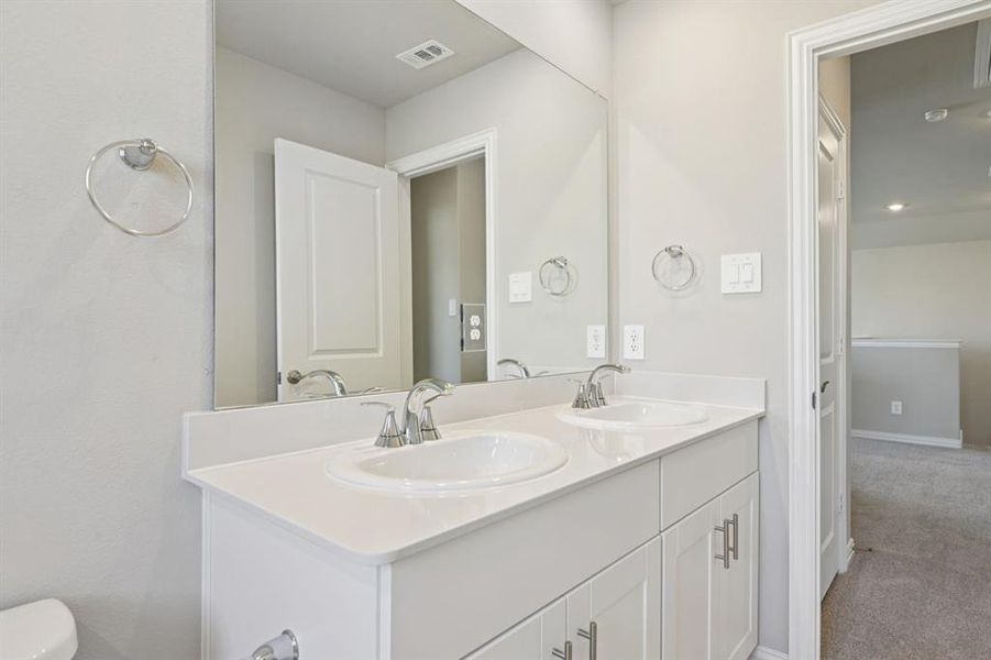 Furnished interior view inside a new home in Lakehaven - Signature Series, Farmersville (Image 7). Furnished interior view inside a new home in Lakehaven - Signature Series, Farmersville (Image 7).