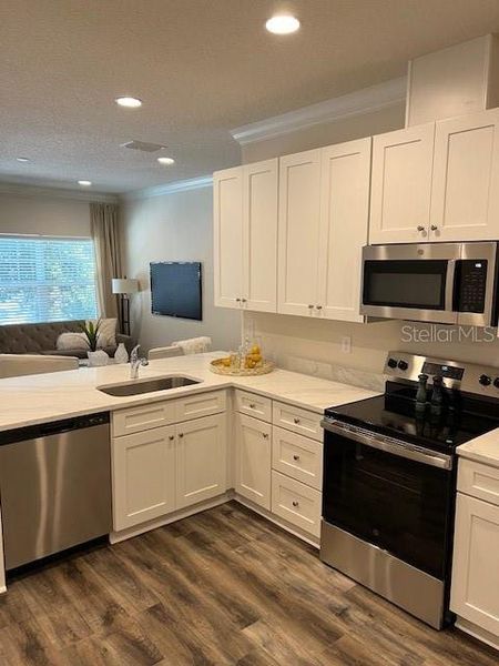 Furnished interior view inside a new home in , Tampa (Image 10).