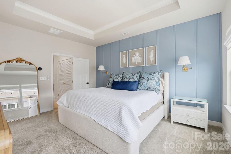 Furnished interior view inside a new home in Bailey Mills, Matthews (Image 36).