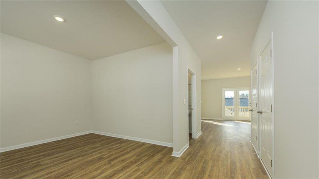 Spacious, unfurnished interior of a new home in Brooks Village, Dacula (Image 23).